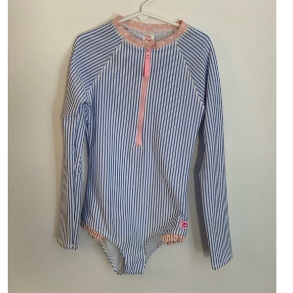 Ruffle Butt One piece swimsuit size 10 - Picture 1 of 4